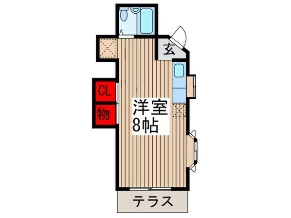 ニュールーミーの物件間取画像